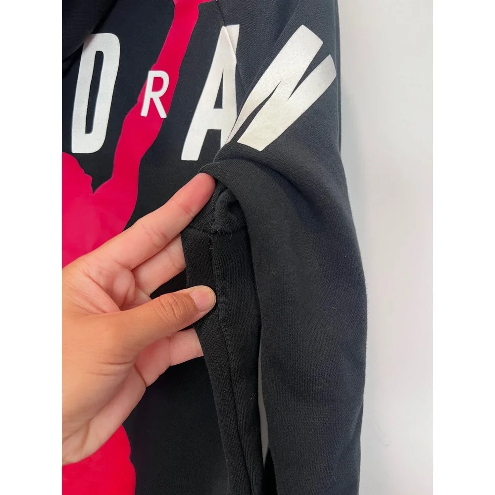 Air‎ Jordan Hoodie Mens Black Jumpman Hoody Logo Full Zip Sweatshirt Small